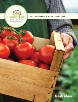 Fresh ideas TM - 2022 VEGETABLE & HERB COLLECTION - Ball Seed