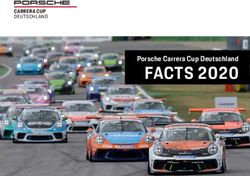 FACTS 2020 Porsche Carrera Cup Deutschland - CARRERA CUP DEUTSCHLAND