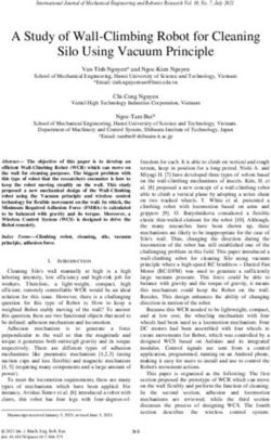 A Study of Wall-Climbing Robot for Cleaning Silo Using Vacuum Principle
