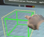 Electrotactile Feedback in Virtual Reality For Precise and Accurate Contact Rendering