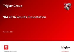 Triglav Group 9M 2016 Results Presentation - November 2016 - Zavarovalnica ...