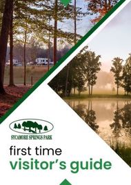 Visitor's guide first time - Sycamore Springs Park