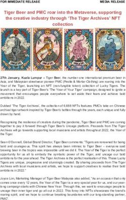 Tiger Beer and PMC roar into the Metaverse, supporting the creative industry through 'The Tiger Archives' NFT collection