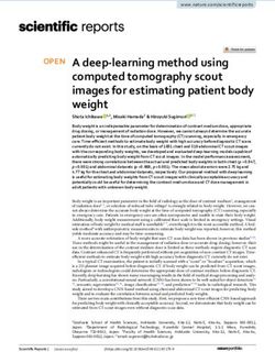 A deep learning method using computed tomography scout images for estimating patient body weight