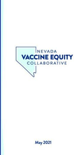 May 2021 - Immunize Nevada