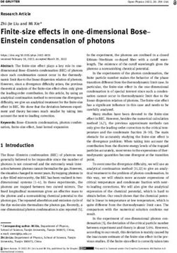 Finite-size effects in one-dimensional Bose-Einstein condensation of photons - De Gruyter