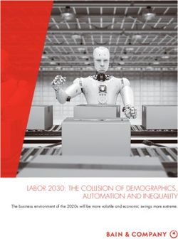 LABOR 2030: THE COLLISION OF DEMOGRAPHICS, AUTOMATION AND INEQUALITY - The business environment of the 2020s will be more volatile and economic ...