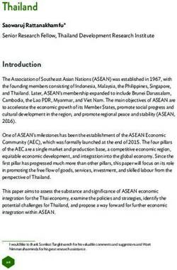 Thailand - Economic Research Institute for ...
