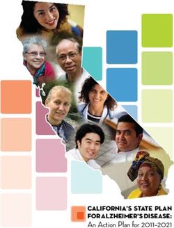 An Action Plan for 2011-2021 - California's State Plan for Alzheimer's Disease: Alzheimer's Association