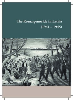 The Roma genocide in Latvia (1941 - 1945)