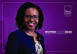 WOMENCOUNT2020 STRENGTH - Role, Value, and Number of Female Executives in the FTSE 350 - The Pipeline