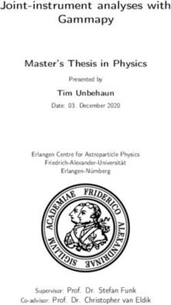 Joint-instrument analyses with Gammapy - Master's Thesis in Physics - Friedrich-Alexander-Universität Erlangen ...