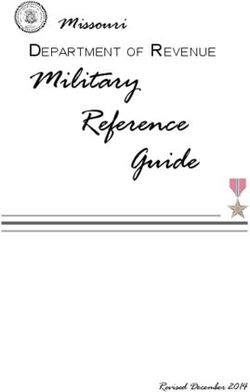 Military Reference Guide - Missouri Department of revenue