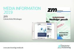 MEDIA INFORMATION 2019 - zm - Mediadaten Deutscher Ärzteverlag