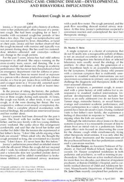 CHALLENGING CASE: CHRONIC DISEASE-DEVELOPMENTAL AND BEHAVIORAL IMPLICATIONS