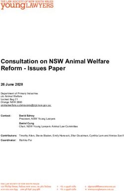 Consultation on NSW Animal Welfare Reform - Issues Paper