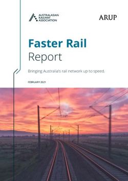 Faster Rail Report Bringing Australia's rail network up to speed - Squarespace