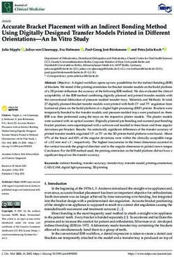 Accurate Bracket Placement with an Indirect Bonding Method Using Digitally Designed Transfer Models Printed in Different Orientations-An In Vitro ...