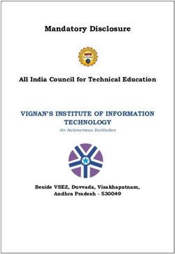 Mandatory Disclosure - VIGNAN'S INSTITUTE OF INFORMATION TECHNOLOGY An Autonomous Institution - Vignan's Institute of Information ...