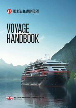Voyage handbook MS ROALD AMUNDSEN - Hurtigruten