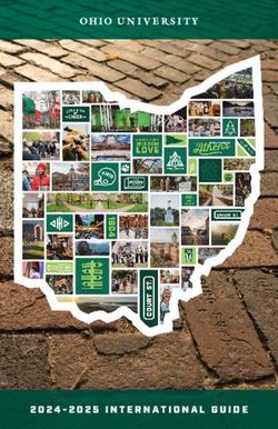 OHIO UNIVERSITY 2024-2025 INTERNATIONAL GUIDE