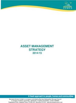 ASSET MANAGEMENT STRATEGY 2014/15 - Berneslai ...