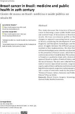 Breast cancer in Brazil: medicine and public health in 20th century - Saúde Pública