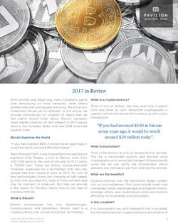 2017 in Review - Pavilion Financial Corporation