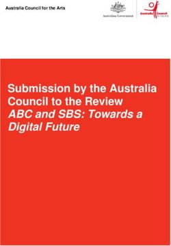 Submission by the Australia Council to the Review ABC and SBS: Towards a Digital Future - Australia Council for the Arts