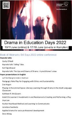 BOOK OF ABSTRACTS: DIE DAYS 2022 ONLINE CONFERENCE