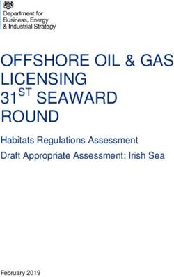 OFFSHORE OIL & GAS LICENSING 31ST SEAWARD ROUND - Habitats Regulations Assessment Draft Appropriate Assessment: Irish Sea