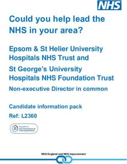 Could you help lead the NHS in your area? - Epsom & St Helier University Hospitals NHS Trust and St George's University Hospitals NHS Foundation Trust