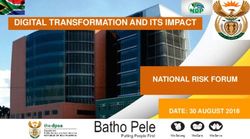 DIGITAL TRANSFORMATION AND ITS IMPACT - NATIONAL RISK FORUM DATE: 30 AUGUST 2018 - Office of the Accountant ...