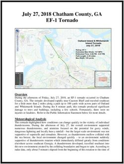 July 27, 2018 Chatham County, GA EF-1 Tornado - National Weather ...