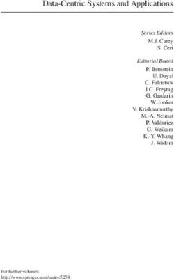 Data-Centric Systems and Applications