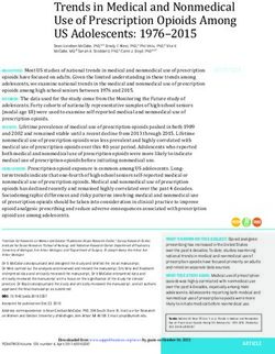 Trends in Medical and Nonmedical Use of Prescription Opioids Among US Adolescents: 1976-2015