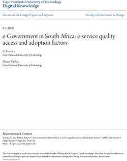 E-Government in South Africa: e-service quality access and adoption factors