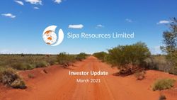 Investor Update March 2021
