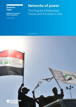 Networks of power The Popular Mobilization Forces and the state in Iraq - Research Paper - Chatham House