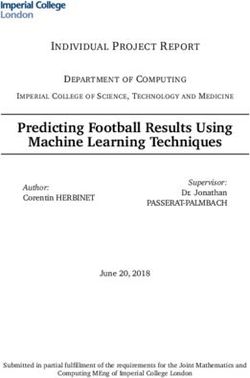 Predicting Football Results Using Machine Learning Techniques