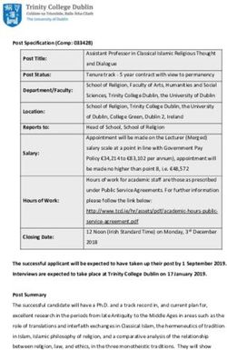 Tenure track - 5 year contract with view to permanency - The Religious Studies Project