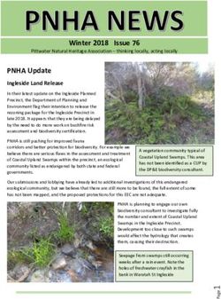 Winter 2018 Issue 76 - Pittwater Natural Heritage ...