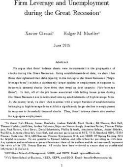 Firm Leverage and Unemployment during the Great Recession