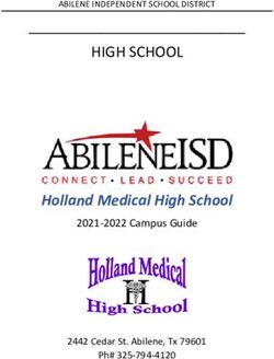 HIGH SCHOOL - Holland Medical High School 2021-2022 Campus Guide