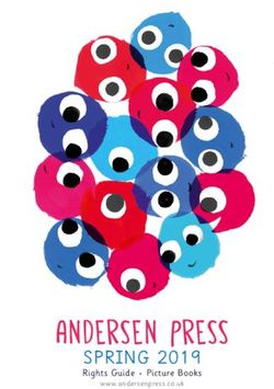 ANDERSEN PRESS SPRING 2019 - Rights Guide Picture Books