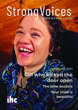 Girl who kicked the door open - The bike doctors Your child is beautiful - IHC New Zealand