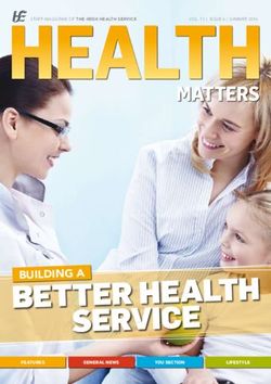 Better health service - features