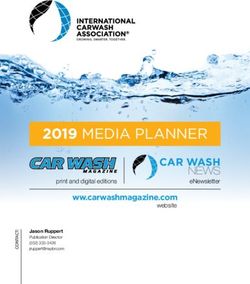 2019 MEDIA PLANNER CAR WASH - NEWS eNewsletter - Naylor Association Solutions