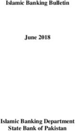 Islamic Banking Bulletin June 2018 - Islamic Banking Department State Bank of Pakistan
