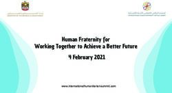 Human Fraternity for Working Together to Achieve a Better Future 4 February 2021 - www.internationalhumanitariansummit.com